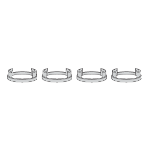 Cod. 2164 BUJE C/2  DIENTES CHEV SILVERADO SPRINT MWM (X7)6 CIL DLX TUR .
