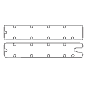 Cod. 4716 JUNTA TAPA VALV PEUG  (EW10J4) 2.0 16V (ESC) 206/307 406 /407 