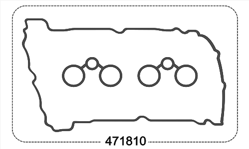 Cod. 4718 KIT JUNTA TAPA  VALVULA (EP6) 1.6 16V 207 / 308 / 3008 / C4 / DS3
