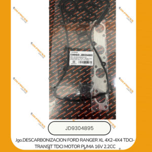 JGO.DESCARBONIZACION  FORD RANGER XL 4X2-4X4 TDCI-TRANSIT TDCI  MOTOR PUMA 16V 2.2CC