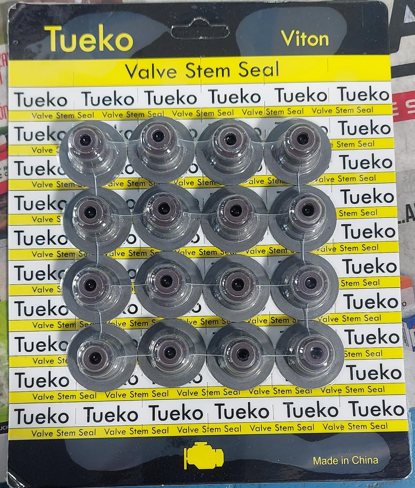 DE05 «RETEN DE VALVULA, 100 unidades, 8*10,8/14,2*10
GENERICO 8mm» 100