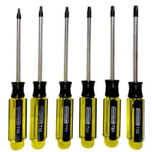 Destornillador x 6 : Torx