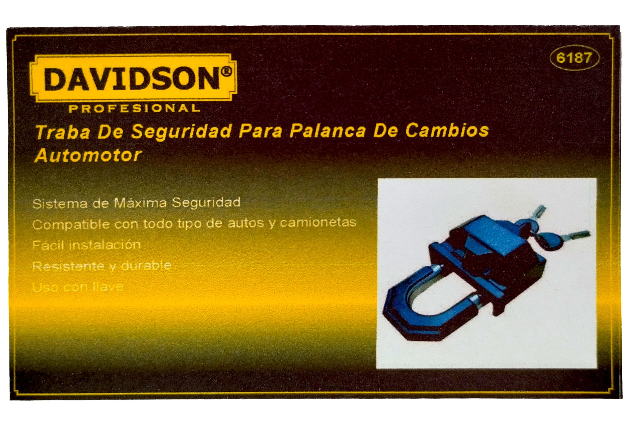 Candado Seguridad Traba Palanca De Cambios - Imagen 4